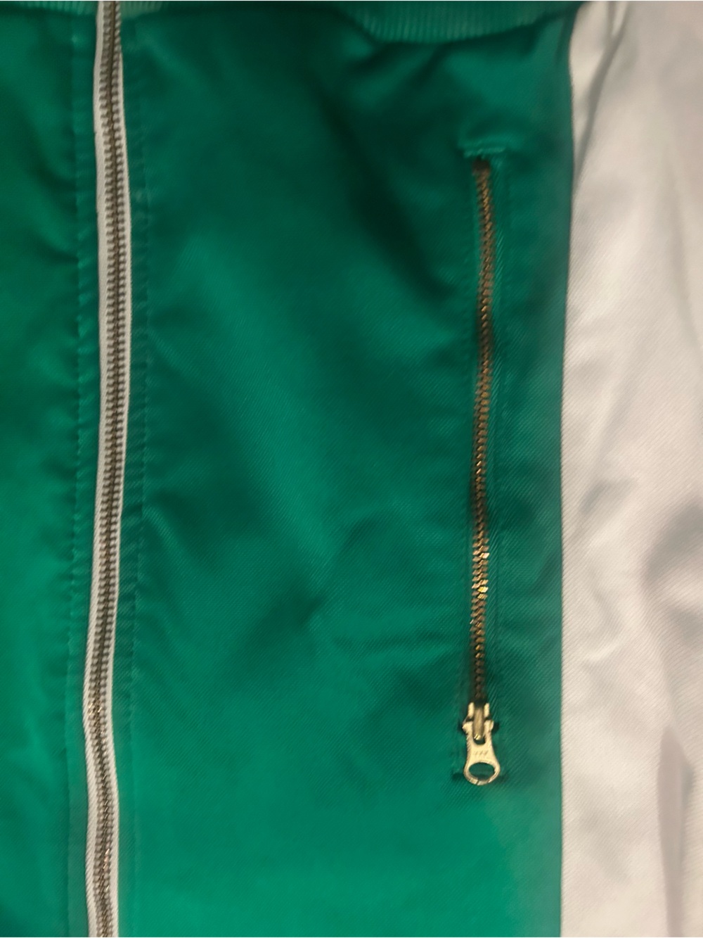 Vintage Adidas Stan Smith Green Track Jacket with Cream Panels Men’s Size S - Picture 10 of 10